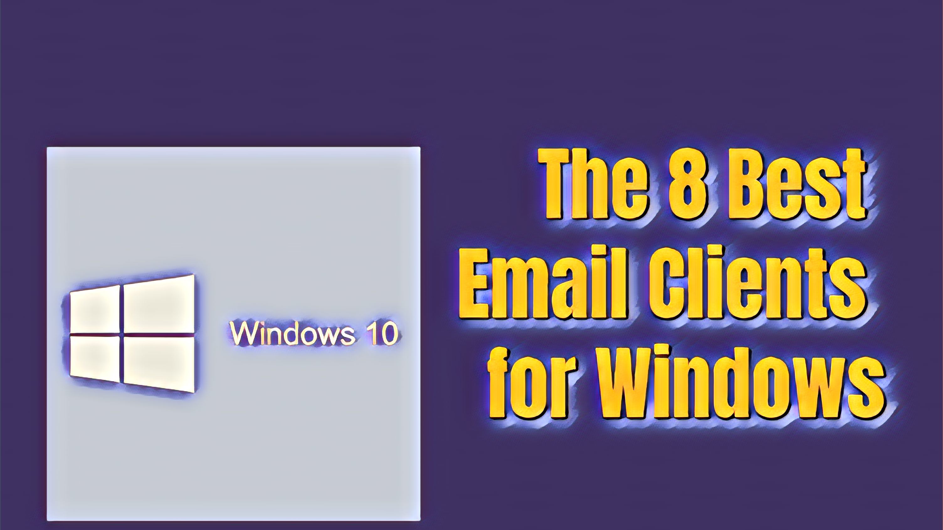 best email clients for winodws